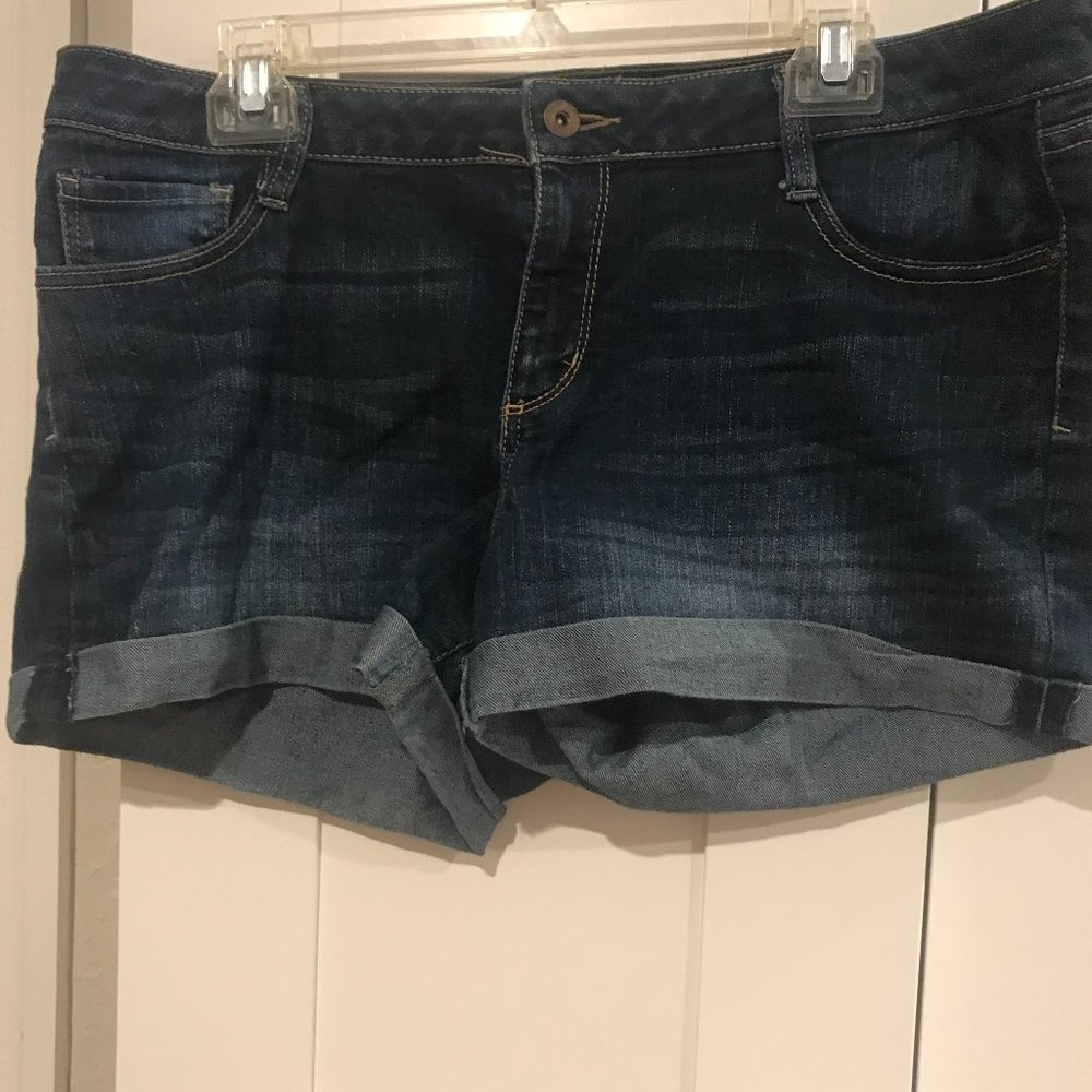 Women's AriZona Dark Denim Jean Shorts